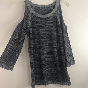 Armani Exchange cold shoulder sweater light knit